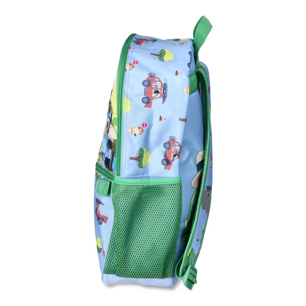 Bluey Kids Laptop Backpack 17" Set with Matching Lunch Tote Bag Adjustable Strap - Picture 8 of 10